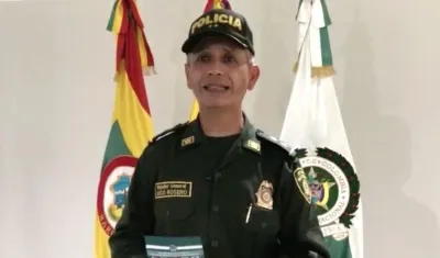 GR Diego Rosero, Comandante de la Policía Metropolitana.