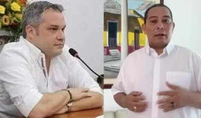 Los concejales Julio Álvarez y Juan Carlos Ospino