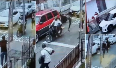 Digno de una película de acción.