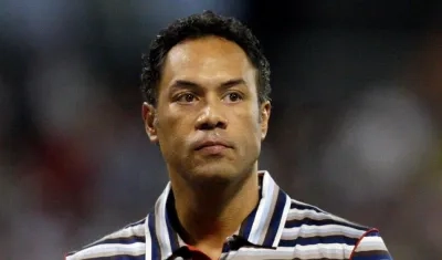 Roberto Alomar, exjugador de Grandes Ligas. 