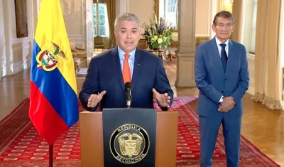 El Presidente de la República, Iván Duque.