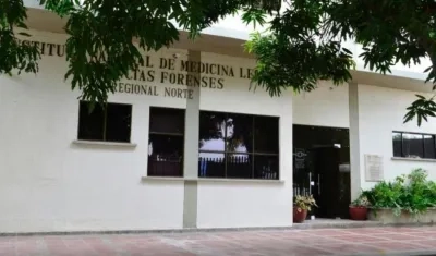 Fachada Medicina Legal de Barranquilla.