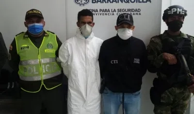 Gustavo Junior Ferrer Balza, alias 'El Papo'.