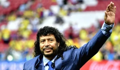 René Higuita, ex jugador colombiano. 
