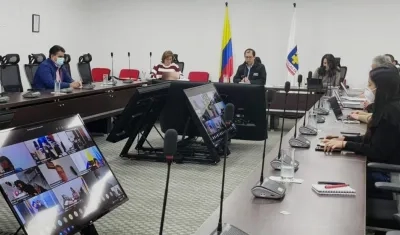 El Fiscal General Francisco Barbosa.