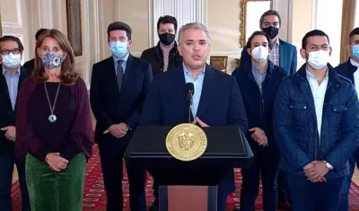 El Presidente de la República, Iván Duque.