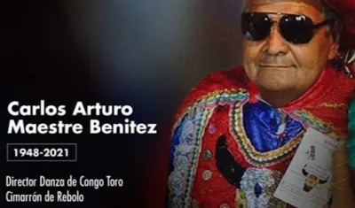 El hacedor Carlos Arturo Maestre Benítez falleció por complicaciones de Covid-19.