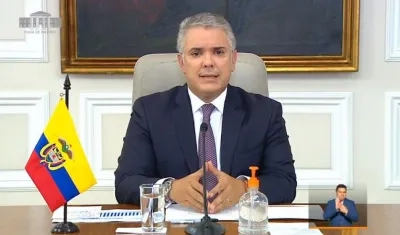Iván Duque, Presidente de Colombia.