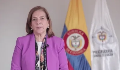 La Procuradora General de la Nación, Margarita Cabello.