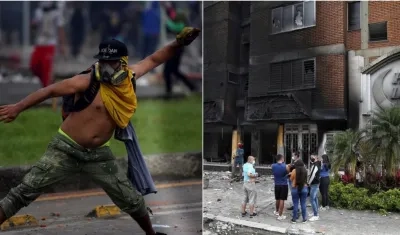 Cali ha sido escenario de protestas violentas esta semana.