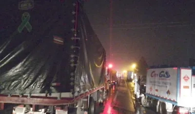 En muchas carreteras no permiten el paso del oxígeno.