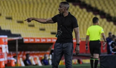 Luis Amaranto Perea, entrenador de Junior. 