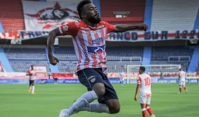 Luis 'Cariaco' González, jugador de Junior. 