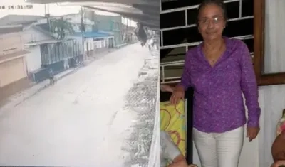 Miriam Espinel Maury recibió una bala 'perdida' tras quedar en medio de la balacera. 