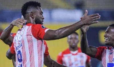 Miguel Ángel Borja es la principal figura en ataque de Junior. 