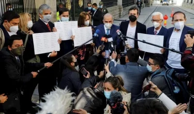 Miembros de la Coalición de la Esperanza.