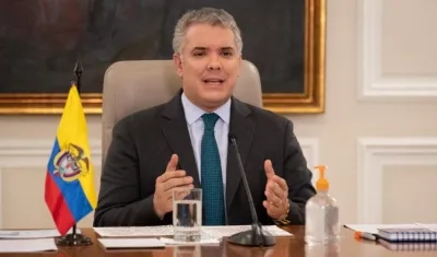 El Presidente de la República, Iván Duque.