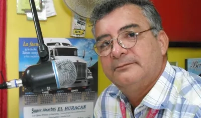 Jaime Escalante De la Hoz, periodista fallecido.