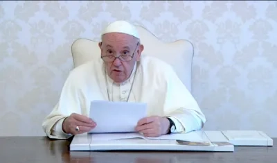 Papa Francisco en su mensaje a la campaña "Vax Live".
