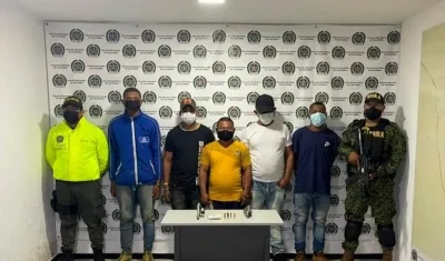 Los presuntos integrantes del 'Clan del Golfo' fueron cobijados con medida de aseguramiento. 
