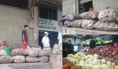 Granabastos comenzó a recibir desde el viernes un poco más de carga.