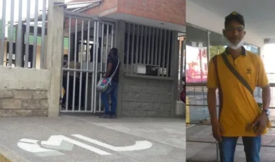 El cuerpo de John Jairo Serpa Niebles fue llevado a Medicina Legal. 