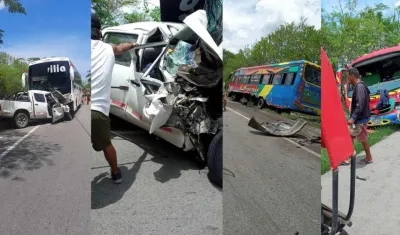 Accidente en la Oriental