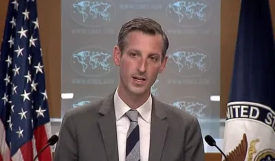 Ned Price, portavoz del Departamento de Estado de EE.UU.