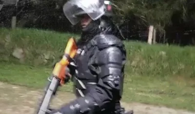 Investigan actuación del Esmad contra periodistas en Sibaté.