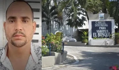Juan Pablo Gómez Múnera estaba en esta zona de la cárcel cuando le dispararon. 
