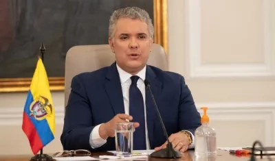 Iván Duque, presidente de Colombia.