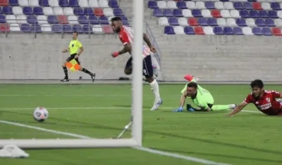 El gol anotado por Miguel Ángel Borja.