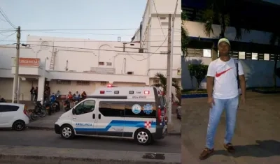  Bryan Esteven Asprilla Muñoz fue llevado a la Clínica San Ignacio. 
