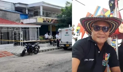 José Noriega fue asesinado al interior de su vivienda. 