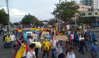 Imagen de la marcha.