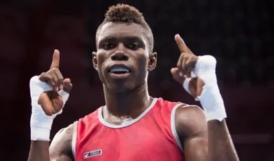 Yuberjen Martínez, boxeador colombiano. 