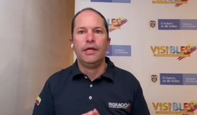 Juan Francisco Espinosa, director de Migración Colombia.