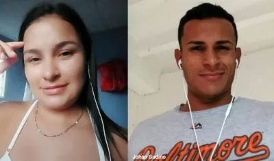 Yulitza Gudiño y Johan Gudiño.