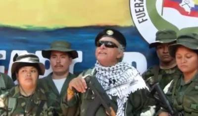 El guerrillero 'Jesús Santrich'.