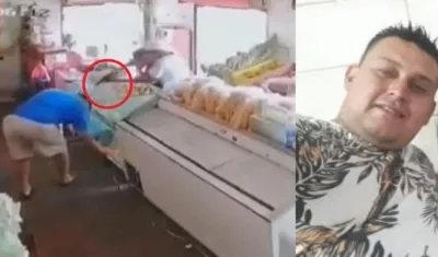 Jorge Luis Ramírez atendía en la tienda que arrendó cuando lo mataron. 
