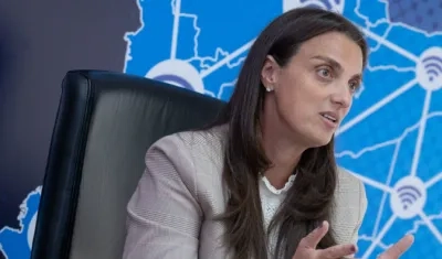 Karen Abudinen, ministra de las TIC.