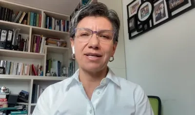 Claudia López, alcaldesa de Bogotá.