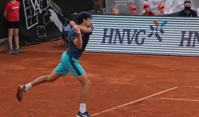 Daniel Galán, tenista santandereano. 