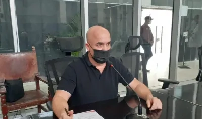 Gonzalo Baute, presidente de la Asamblea.