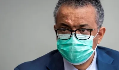 Director de la OMS, Tedros Adhanom Ghebreyesus.