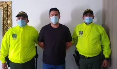 José Luis Alfonso Carrillo Solano, el día de la captura.