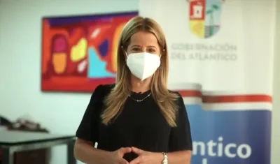 Elsa Noguera, gobernadora del Atlántico.