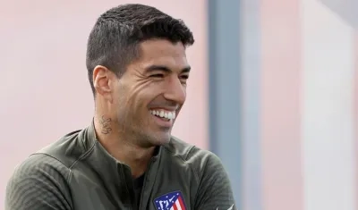 Luis Suárez, goleador uruguayo. 