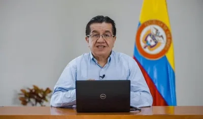 Fernando Ruiz Gómez, ministro de Salud.