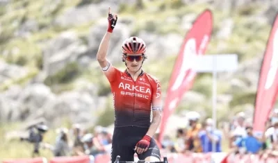 Winner Anacona, ciclista colombiano. 